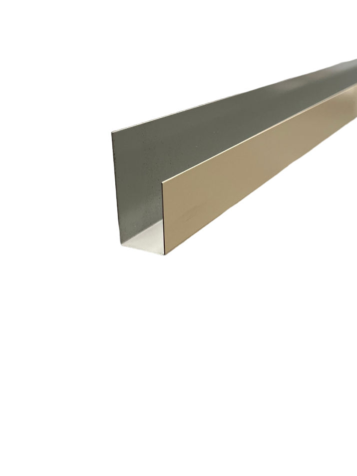 Back Channel 3000 x 45 x 20mm Cream