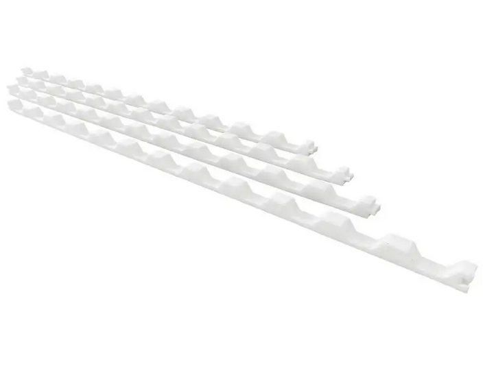 Greca profiled infill White - Pack of 4