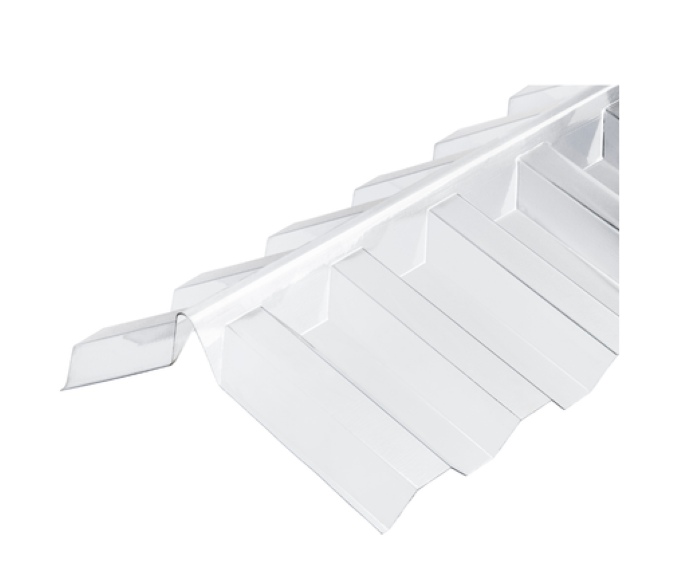 Ridge Cap Greca Clear 1270 x 150 x 150