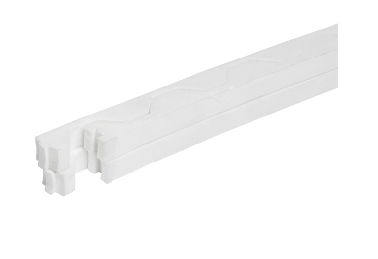 Spantuf profiled infill (700mm) White - Pack of 4