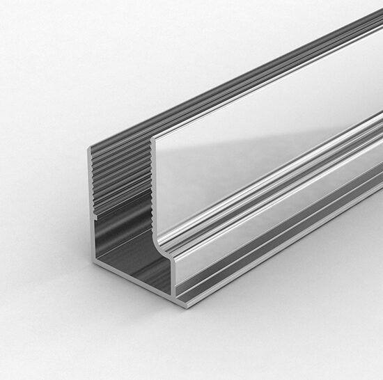 18mm Aluminium sheet end cap 6.0m