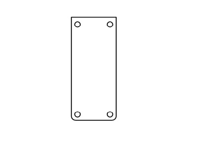 Spanbar End Closure AN 85mm