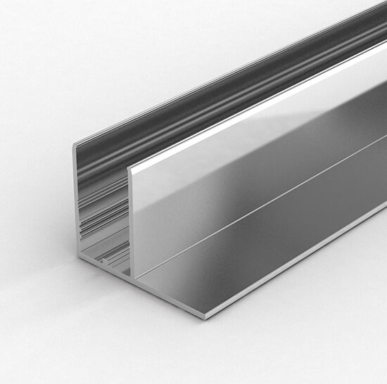 18mm Aluminium F Section 6.0m