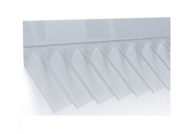 Side Wall Corrugated Clear 1270 x 50 x 150