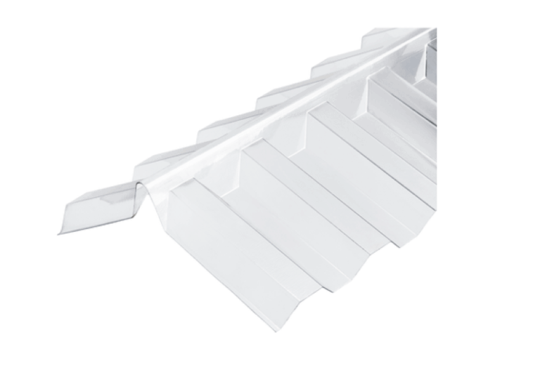 Ridge Cap Greca Clear 1270 x 150 x 150