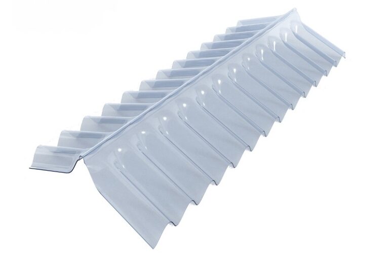 Ridge Cap Corrugated Clear 1270 x 150 x 150