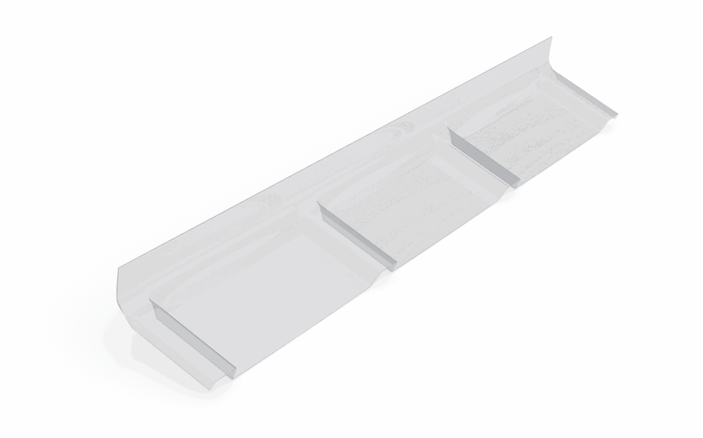 Poly EZ Glaze Head Wall Flashing Clear