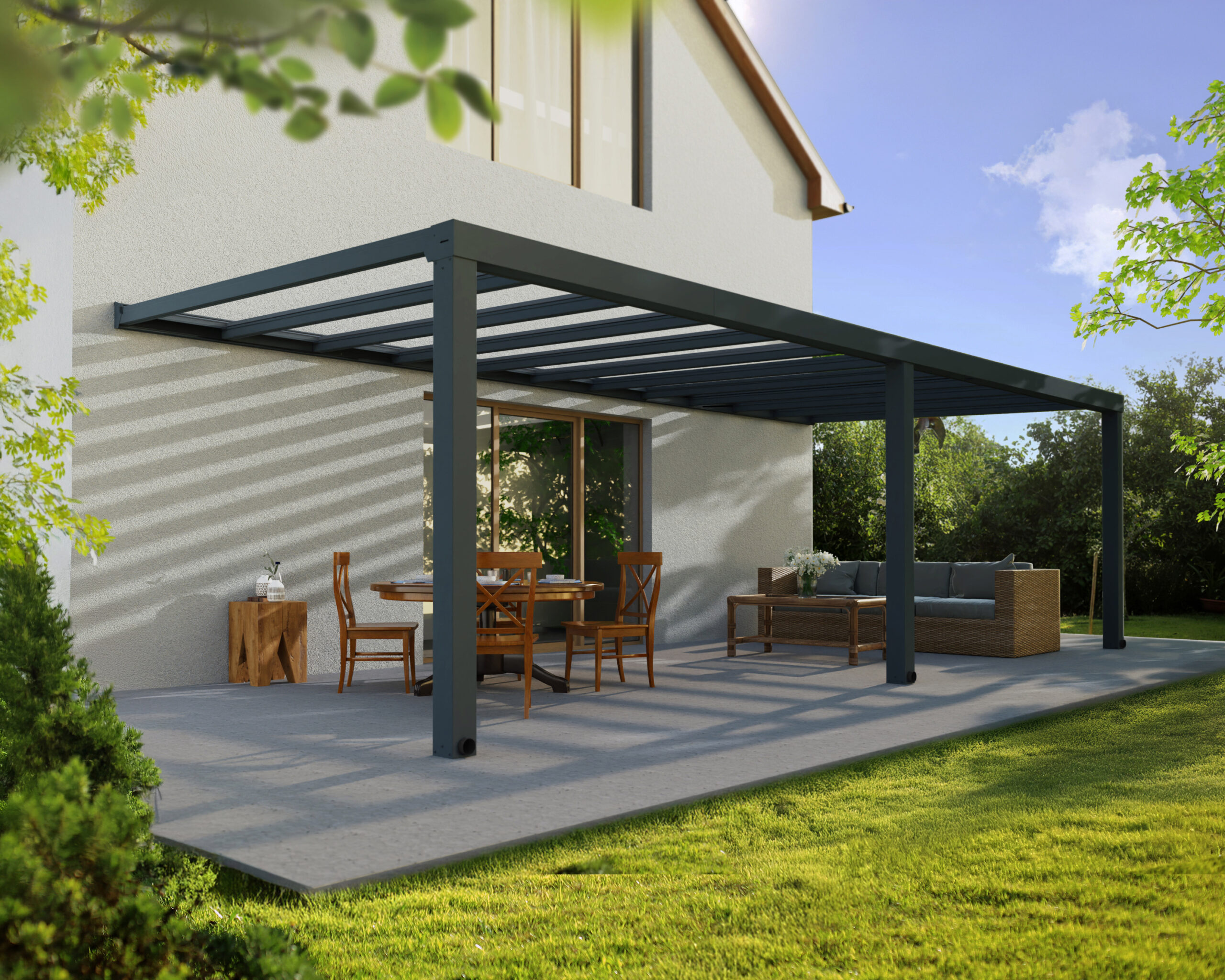 installing polycarbonate roofing sheets