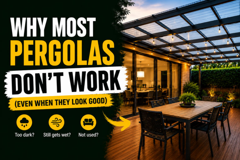 Why some pergolas don’t work (even when they look good)
