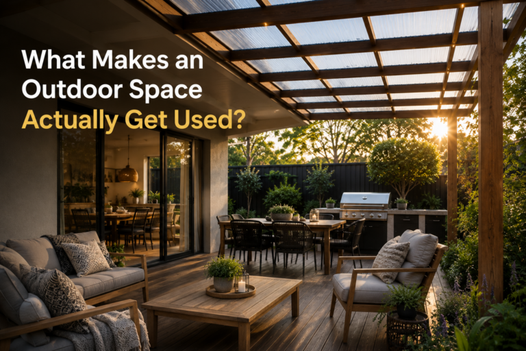 What makes an outdoor space actually get used?