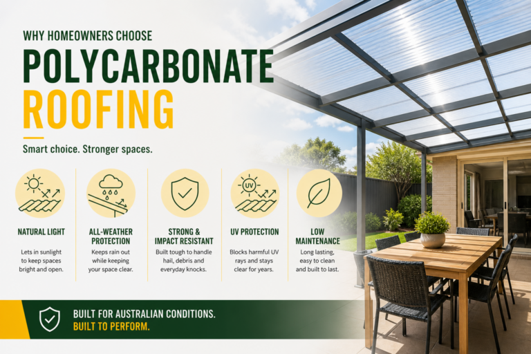 Why homeowners choose polycarbonate roofing (and when it makes sense)
