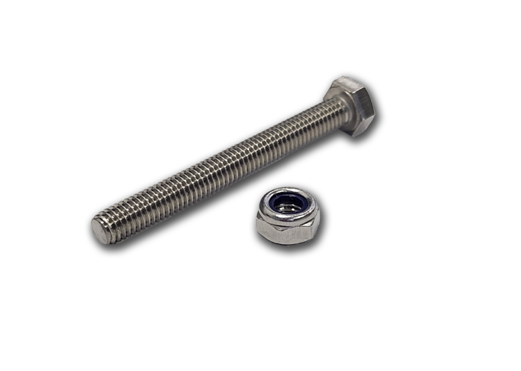 55mm M6 Locknut Bolt to suit SUNPAL® 54x41mm Aluminium Joiner